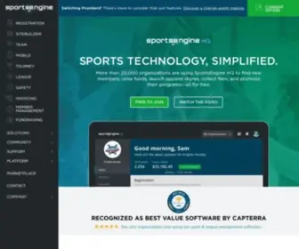 Multisportsystems.com(SportsEngine Platform) Screenshot