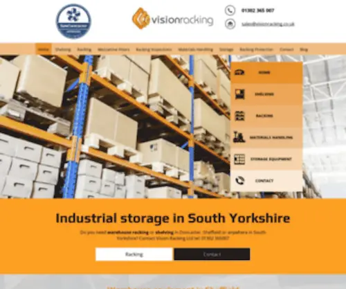 Multistor.co.uk(Vision Racking Ltd) Screenshot