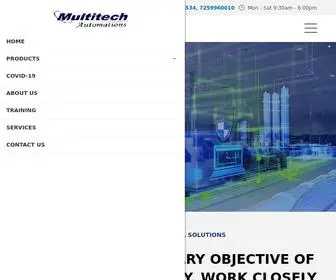 Multitechautomations.com(HOMEALARMS) Screenshot
