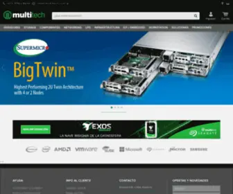 Multitech.com.ar(Multitech) Screenshot