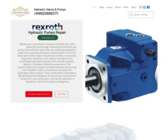 Multitechindia.co.in(Variable Displacement Axial Piston Pump) Screenshot