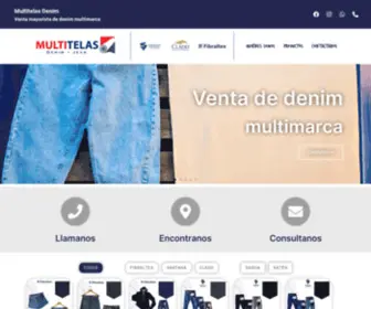 Multitelascentral.com.ar(Mayorista Textil) Screenshot