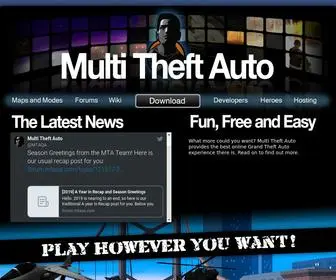 Multitheftauto.com(Multi Theft Auto) Screenshot