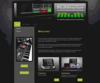 Multitracker.eu(The ultimative solution for playing backing tracks) Screenshot
