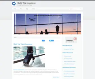 Multitripinsurance.net(Multi Trip Insurance) Screenshot