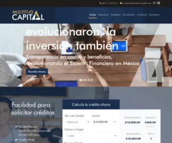 Multitud-Capital.com(Multitud Capital) Screenshot