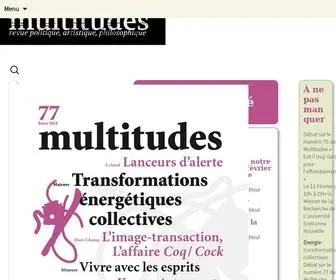 Multitudes.net(Revue politique) Screenshot