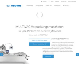 Multivac.at(Spezialist für Verpackungslösungen) Screenshot