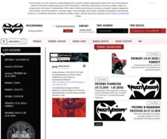 Multiversum.pl(Najtańsza oferta komiksów zagranicznych w Polsce) Screenshot