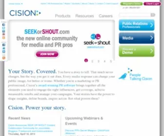 Multivisioninc.com(Public Relations Software and Services) Screenshot