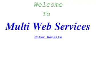 Multiwebservices.net(Multi Web Services) Screenshot