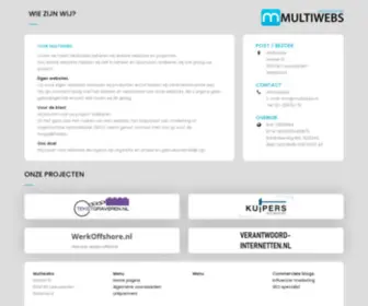 Multiwebs.nl(ICT partner) Screenshot