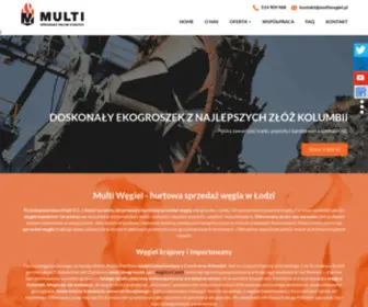 Multiwegiel.pl(Hurtowa sprzedaż węgla) Screenshot