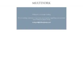 Multiyork.co.uk(Inspirational Sofas and Interiors) Screenshot