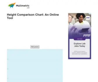 Multmetric.com(3D] online tool for comparing heights visually. ➤➤➤ The chart) Screenshot