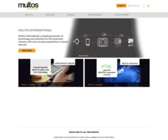 Multosinternational.com(Multos International) Screenshot