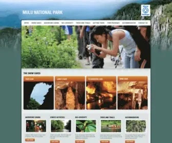 Mulunationalpark.com(Official travel agent for Gunung Mulu National Park) Screenshot