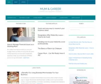 Mumandcareer.co.uk(Mumandcareer) Screenshot