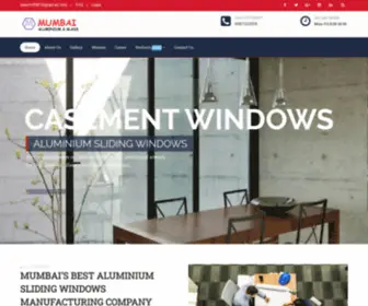 Mumbaialuminiumcontractor.in(Mumbai Aluminium & Glass) Screenshot