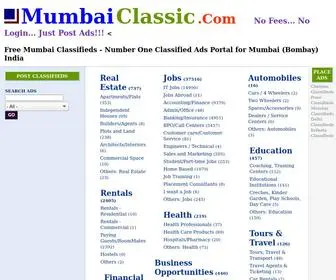 Mumbaiclassic.com(Mumbai Classifieds) Screenshot