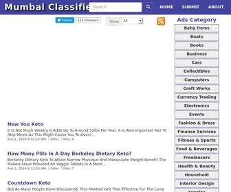 Mumbaiclassify.com(Mumbai Classifieds Offers Business Fashion Jobs Realestate) Screenshot