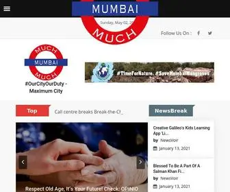 Mumbaimuchmuch.com(Mumbai Much Much) Screenshot