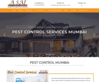 Mumbaipestcontrol.com(Best Pest Control In Mumbai) Screenshot