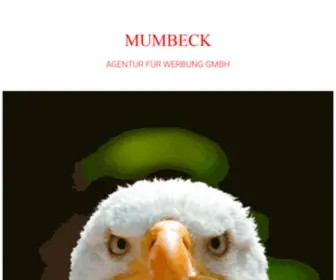 Mumbeck.de(Agentur für Werbung GmbH) Screenshot