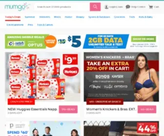 MumGo.com.au(Great daily deals at Australia's favourite superstore) Screenshot