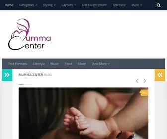 Mummacenter.com(Just another WordPress site) Screenshot