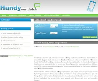 Mummlox.de(Handy und Prepaid Tarife online kostenlos vergleichen) Screenshot