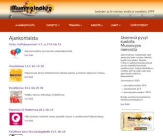 Mummolaakso.fi(Mummolaakso ry) Screenshot