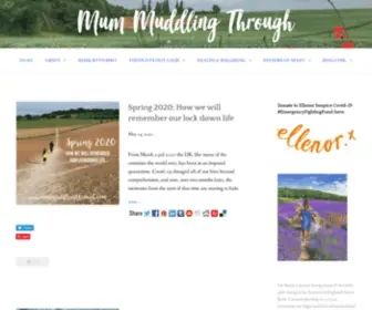 Mummuddlingthrough.com(Mum Muddling Through) Screenshot