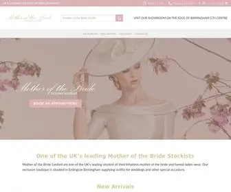 Mumofthebride.co.uk(Mother of the Bride outfits) Screenshot