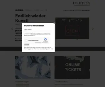 Mumok.at(Museum moderner Kunst Stiftung Ludwig Wien) Screenshot