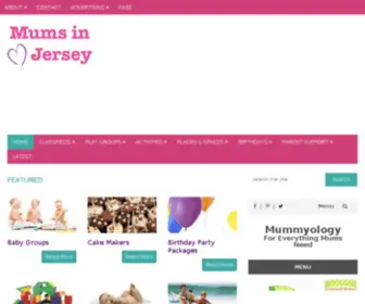 Mumsinjersey.co.uk(Mums in Jersey) Screenshot