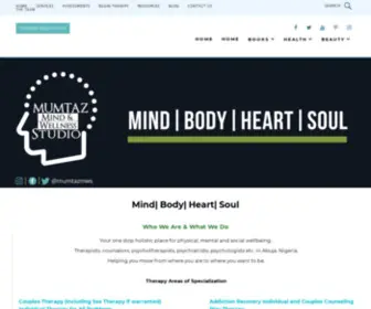Mumtazmws.com(Mumtaz mind and wellness studio ltd) Screenshot