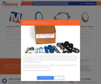 Munacosealing.com(Munaco Sealing Solutions) Screenshot