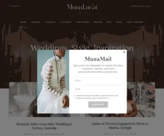 Munaluchibridal.com(Munaluchi) Screenshot