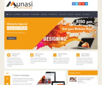 Munasi.co.za(Munasi Consulting) Screenshot