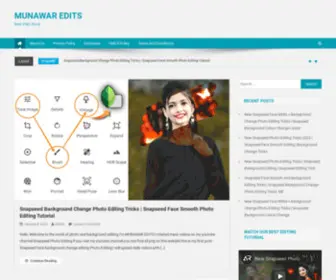 Munawaredits.com(Munawar Edits) Screenshot