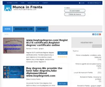 Muncainfranta.com(Muncainfranta) Screenshot