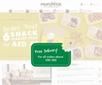 Munchbox.ae(Healthy snacks dubai) Screenshot