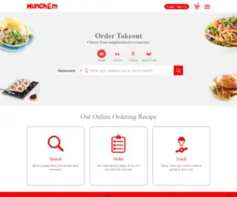 Munchem.com(Order Delivery) Screenshot