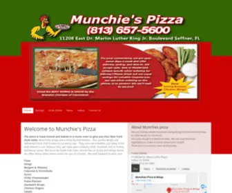 Munchiespizzaandwings.com(Munchies pizza) Screenshot