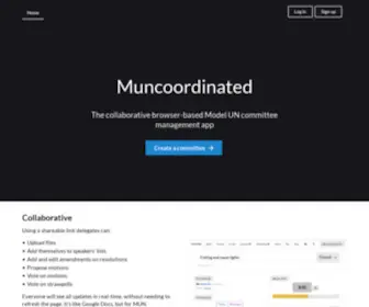 Muncoordinated.io(Mun) Screenshot