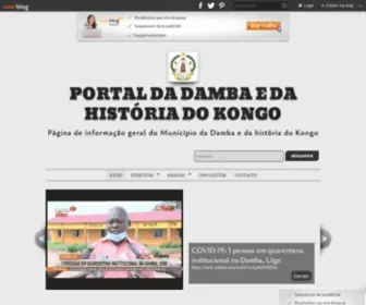 Mundamba.com(Portal da Damba e da História do Kongo) Screenshot
