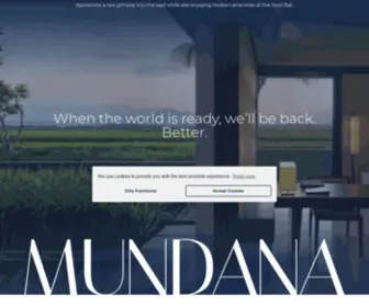 Mundana.com(Mundana Home) Screenshot