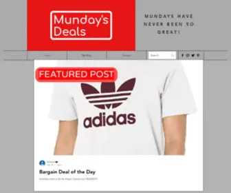 Mundaysdeals.com(Munday's Deals) Screenshot