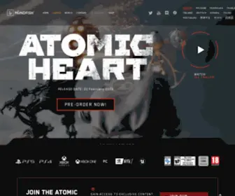 Mundfish.com(Atomic Heart) Screenshot